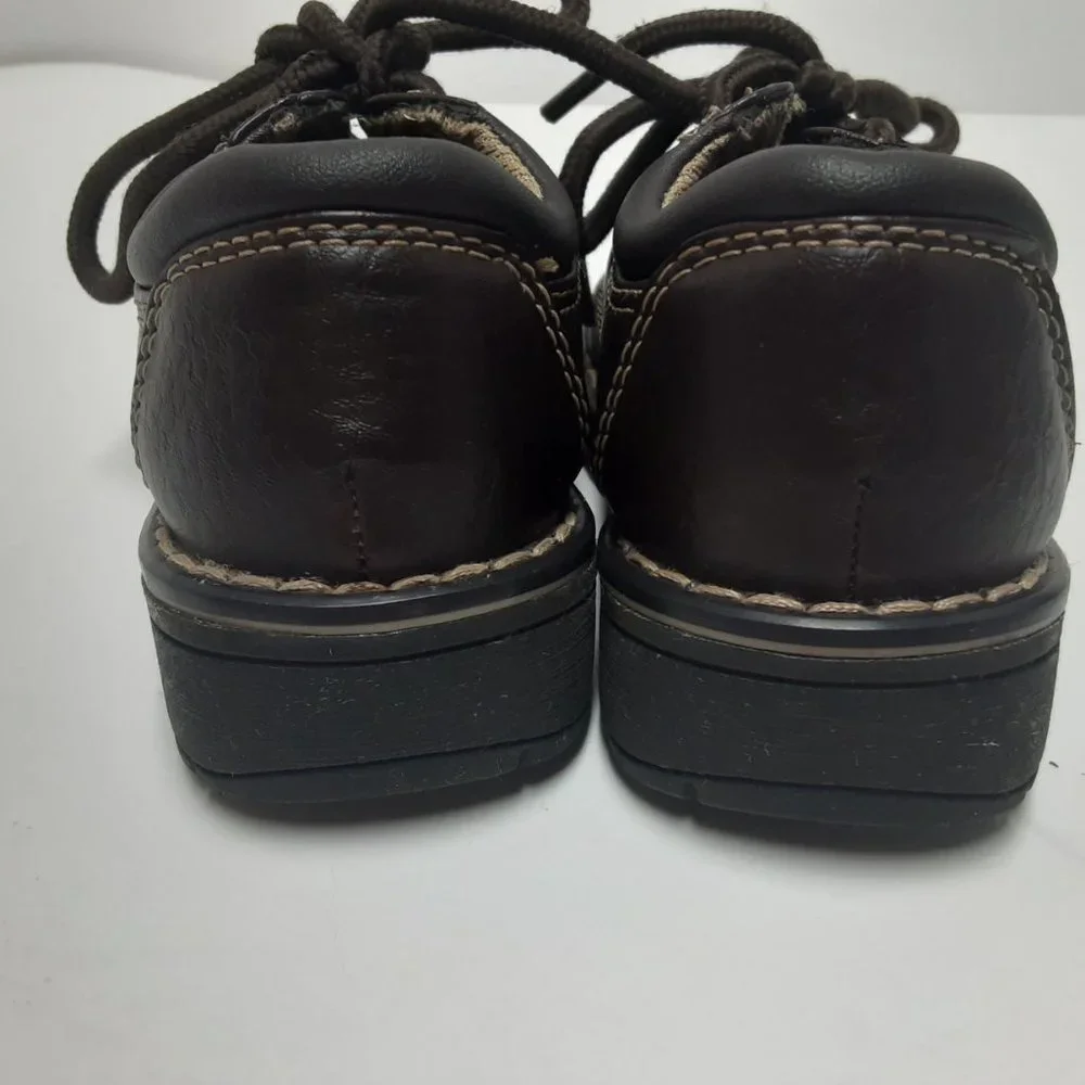 Tommy Hilfiger Boys Size 7M Marshal Brown Lace Up Dress Shoes